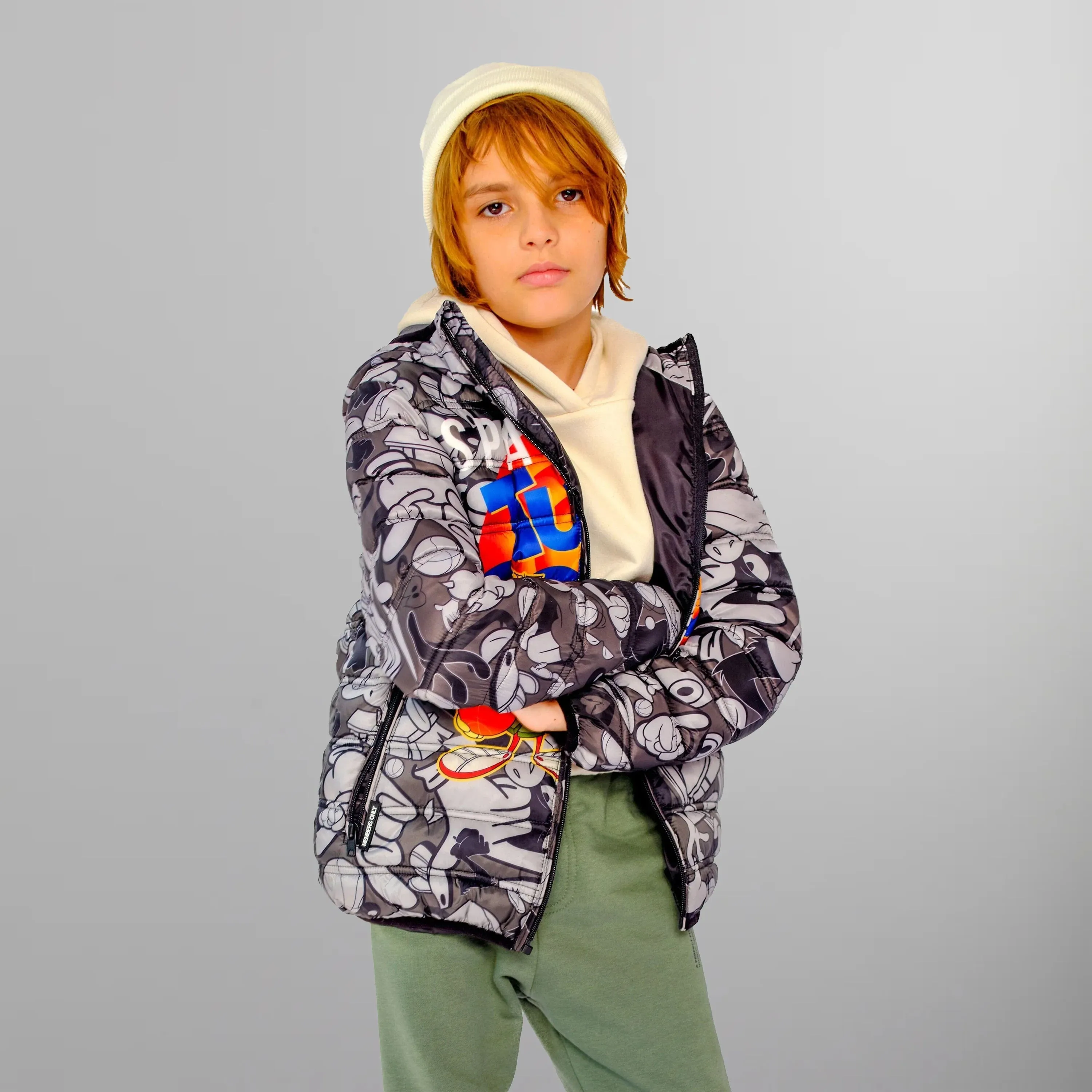 Boy's Packable Tune Squad Midweight Jacket - FINAL SALE