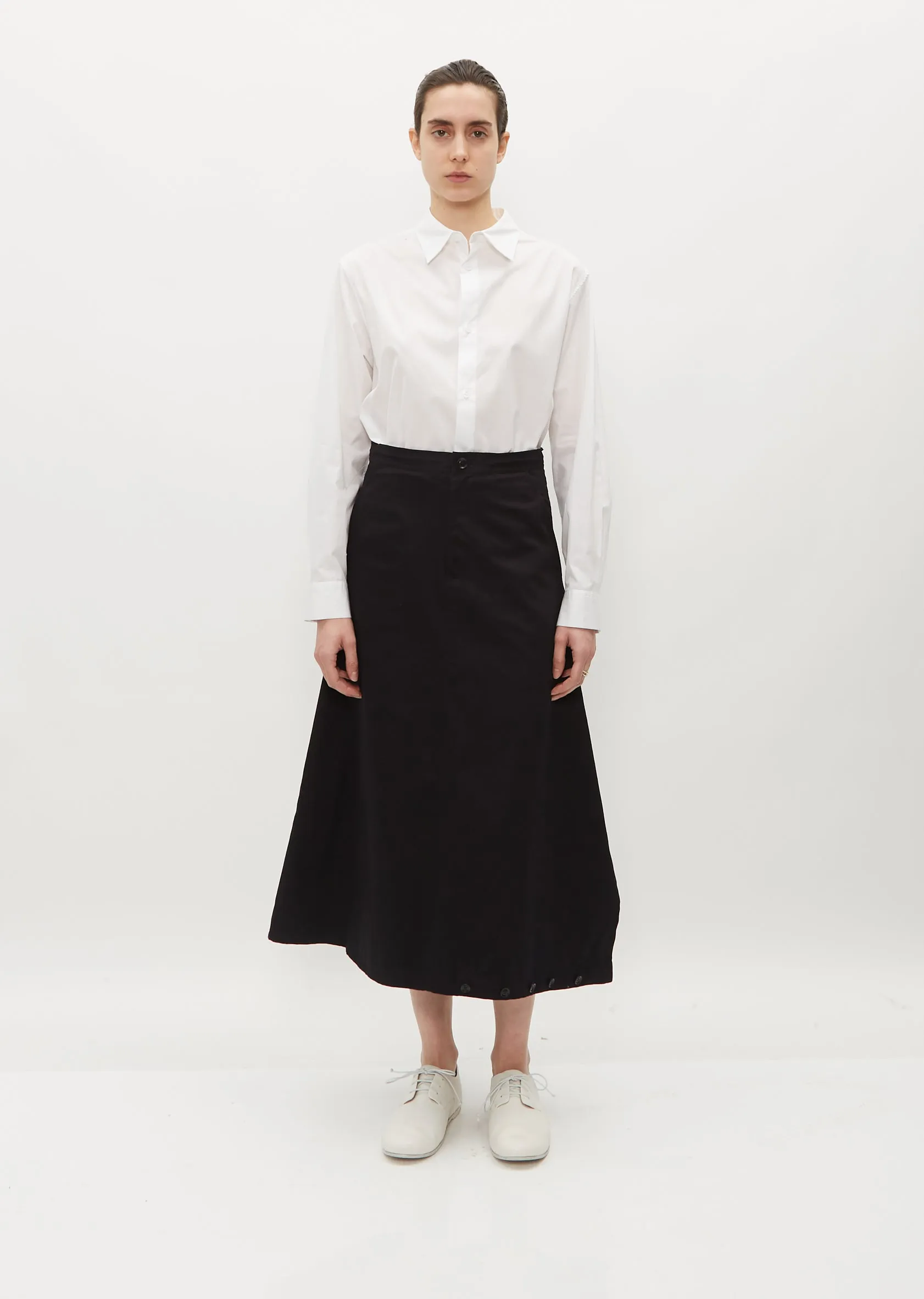 Convertible Cotton Pant-Skirt