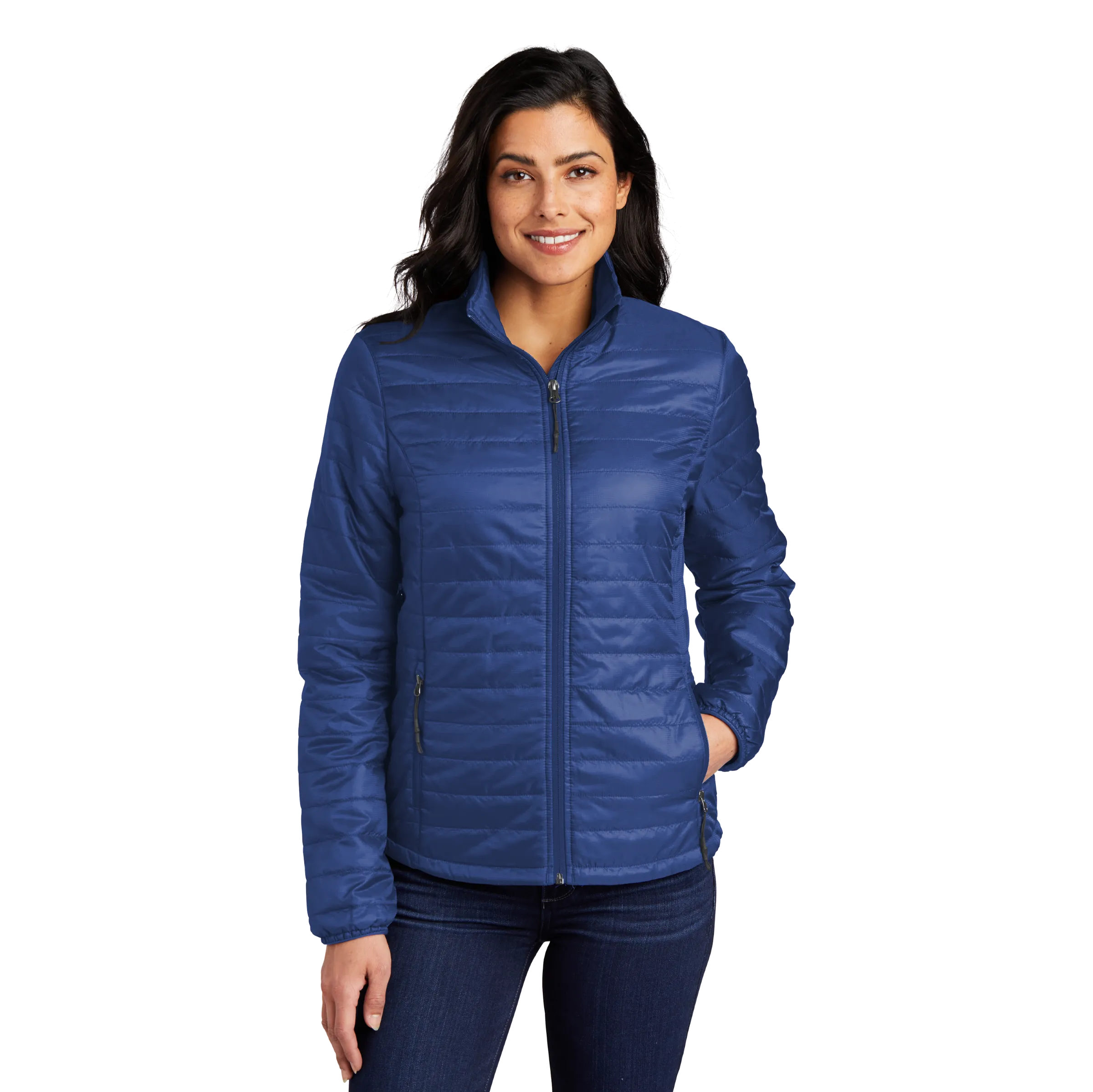 D2060W Ladies Packable Puffy Jacket