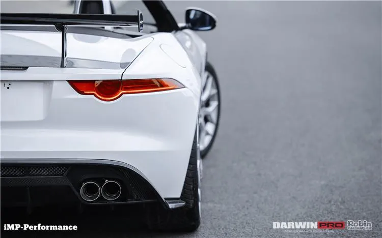 DarwinPro 2013-2017 Jaguar F-Type Convertible IMP Style Partial Carbon Fiber Full Body Kit