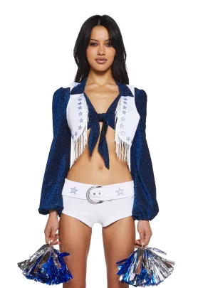 Lone Star Cheerleader Costume Set