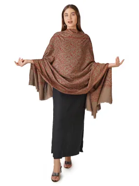 Luxurious Pashmina Shawl – Timeless Classic - Natural Toosh