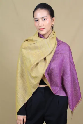 Samaa Reversible Cashmere Shawl