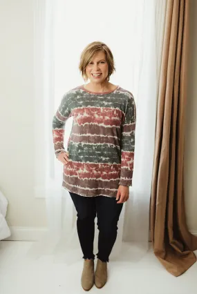 Tie Dye Knit Tunic