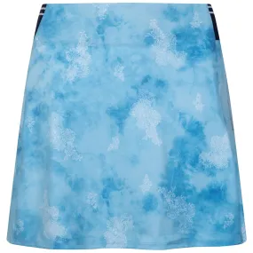 Womens Fairway Floral Skirt Blue - SS23