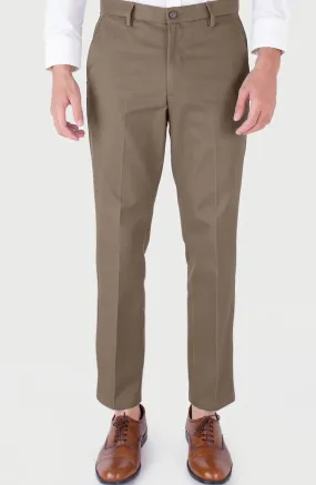 Wrinkle Free Pant Brown