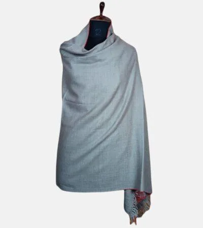 Yak Wool Shawl | Greyish Colour | Handwoven