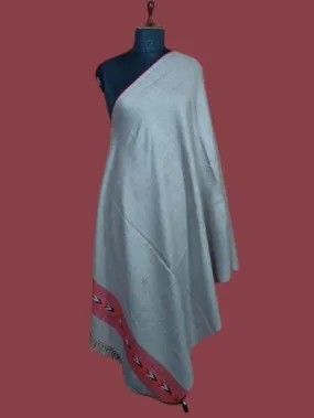 Yak Wool Shawl | Greyish Colour | Handwoven