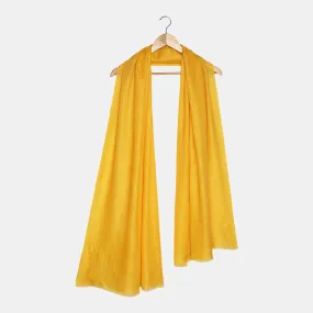 Yellow Shawl , Plain Pashmina Shawl Online, 100% Pure Pashmina